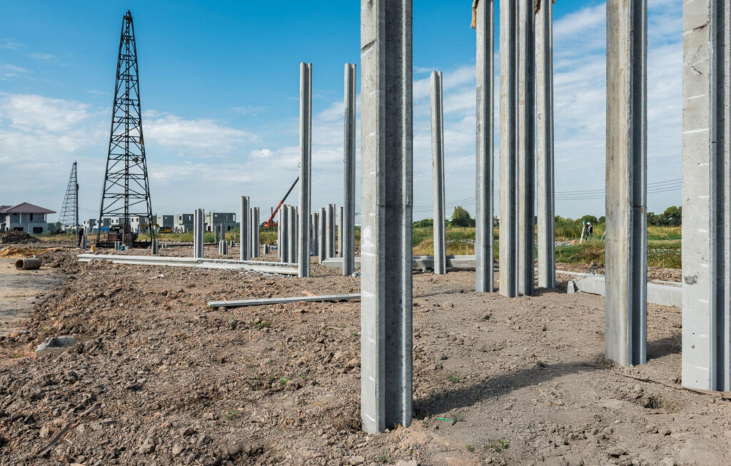 Pressed Concrete Pilings in Alvin TX