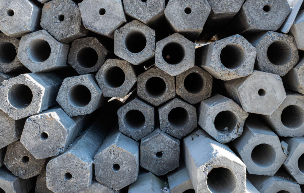 Pressed Concrete Pilings in Alvin TX